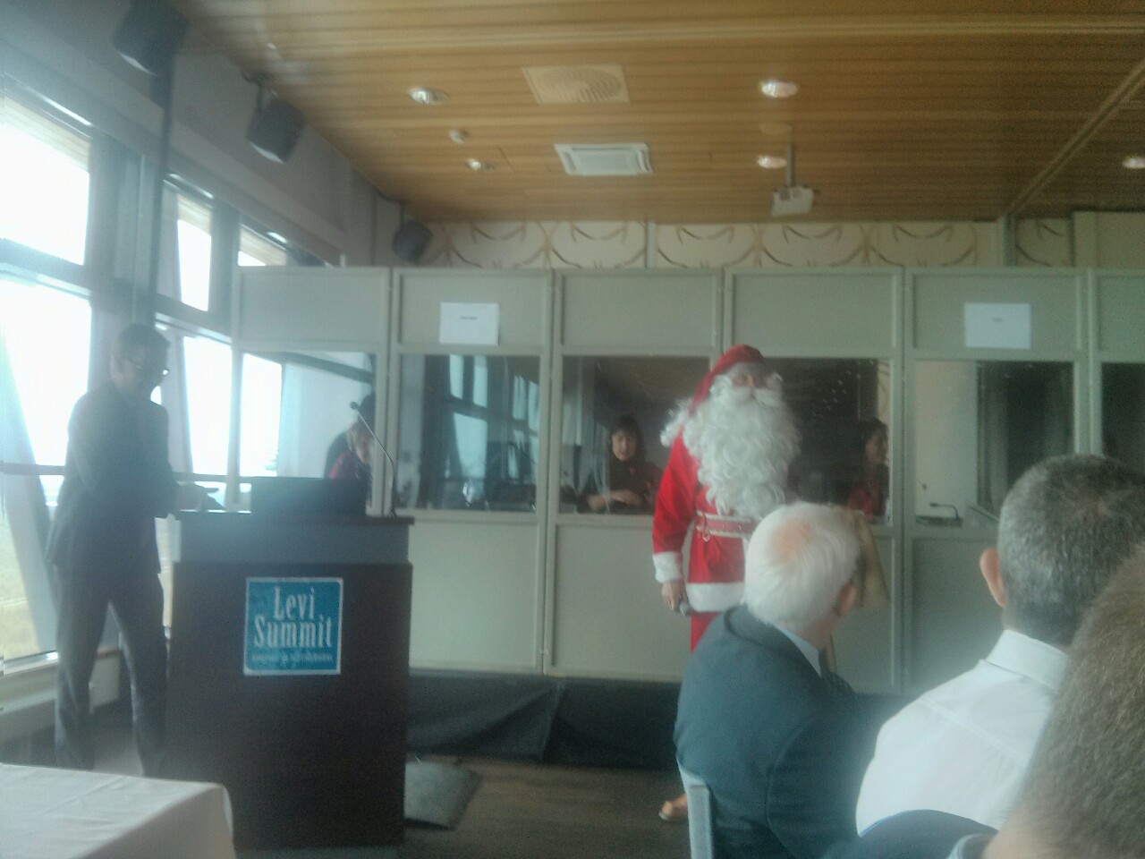 Santa himself